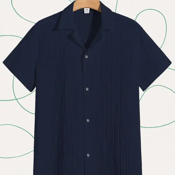 Men Relaxed Fit Fit Solid Spread Collar Formal Shirt