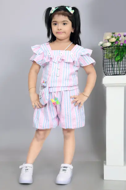 Girls Above Knee Party Dress