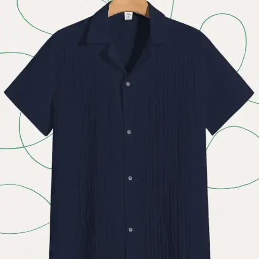 Men Relaxed Fit Fit Solid Spread Collar Formal Shirt