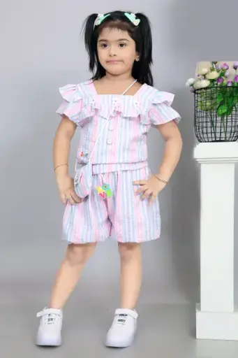 Girls Above Knee Party Dress